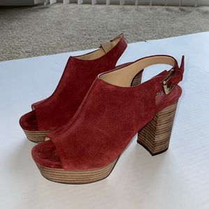 Michael Kora Suede Mules